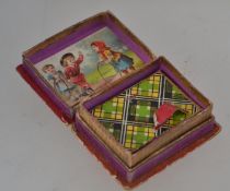 A 19th century card gilt and Applique ne