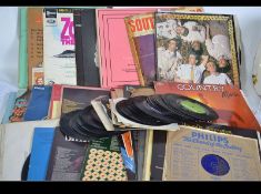 A collection of vintage vinyl Long Play