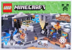 MINECRAFT: An original Lego Minecraft set 21124 The End Portal. Sealed, unused.