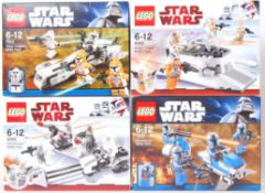 LEGO STAR WARS: A collection of 4x sealed Lego Star Wars sets; 7913, 8083, 8084 and 7914.