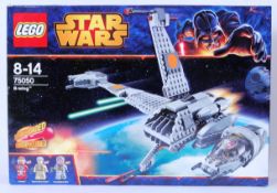 LEGO STAR WARS: An original Lego Star Wars set 75050 B-Wing. Sealed, as new.