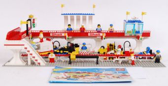 VINTAGE LEGO: An original vintage 1980's Legoland Lego set 6395 ' Victory Cup Raceway .