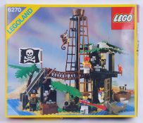 LEGO PIRATES: An original vintage Legoland Lego Pirates set 6270 Forbidden Island.