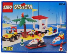 LEGO SYSTEM: An original vintage Lego System set No. 6334 ' Wave Jump Racers '.
