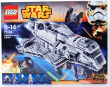 LEGO STAR WARS: A Lego Star Wars set 75106 'Imperial Assault Carrier'.