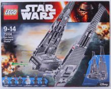 LEGO STAR WARS: Lego Star Wars set 75104 'Kylo Ren's command shuttle'.