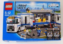 LEGO CITY: A Lego City Police set 60044 - appears complete as made, with original box.