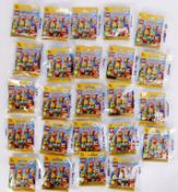 SIMPSONS LEGO: A collection of 24x Simpsons Series 2 minifigures. Some duplicates.
