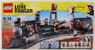 LEGO LONE RANGER: An original Lego Lone Ranger series 79111 boxed set ' Constitution Train Chase .
