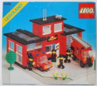 LEGO TOWN: An original vintage Lego Town Fire Station set No. 6382.