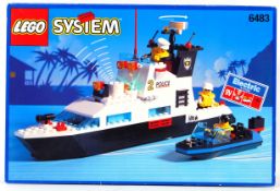 LEGO SYSTEM: An original vintage Lego System set No. 6483 ' Coast Patrol With Light & Sound '.