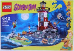 LEGO SCOOBY-DOO: A Lego Scooby Doo set 75903 'Haunted Lighthouse'.