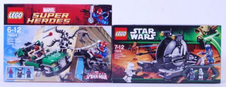 LEGO SETS: Two as new sealed Lego sets - 76004 Marvel Spiderman & Spider Cycle Chase,