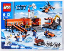 LEGO CITY: A Lego City series set 60036 ' Arctic Base Camp .' Sealed, unused.