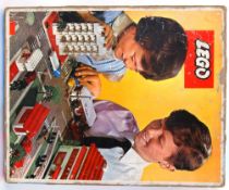 VINTAGE LEGO: An original early vintage Lego set 810. Within the original box, with playboard.