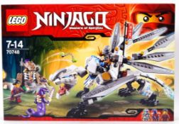 LEGO NINJAGO: A Lego Ninjago set 70748 'Titanium Dragon'.