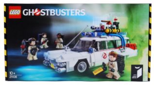 LEGO GHOSTBUSTERS: A Lego Ideas set 21108 Ghostbusters Ecto 1. Factory sealed, unused.