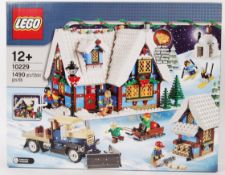 LEGO WINTER VILLAGE: An original Lego Winter Village ' Cottage ' 10229 set. Factory sealed, unused.