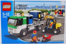 LEGO CITY: An original Lego City 4206 ' Recycling Truck ' set. Factory sealed, unused. As new.