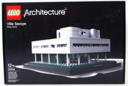 LEGO ARCHITECTURE: An ' as new ' Lego Architecture set 21014 ' Villa Savoye .