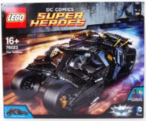 LEGO TUMBLER: An original Lego DC Comics Super Heroes Batman set 76023 ' The Tumbler .