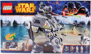 LEGO STAR WARS: An original Lego Star Wars set 75043 AT-AP. Factory sealed, unused. Mint.