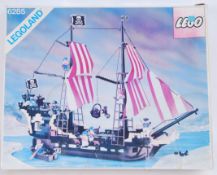 LEGO PIRATES: An original vintage Legoland Lego Pirates set 6285 Black Seas Barracuda ship.