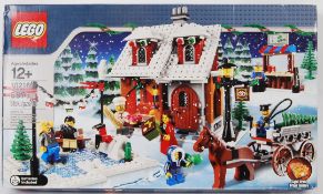 LEGO WINTER VILLAGE: An original Lego Winter Village ' Bakery ' 10216 set. Factory sealed, unused.