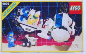 LEGO SPACE: An original vintage Legoland Lego Space set 6893 Galactic Starship.