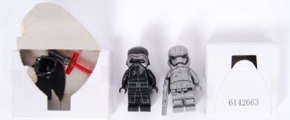 LEGO STAR WARS: Two Lego Star Wars ' The Force Awakens ' minifigures - Kylo Ren and Captain Phasma.