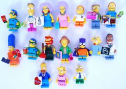 LEGO SIMPSONS SERIES 2: A collection of 17x Simpsons Lego Series 2 minifigures.