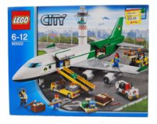 LEGO CITY: Lego City set 60022 Cargo Plane. Factory sealed, unused, within the original box.