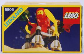 LEGO SPACE: An original vintage Legoland Space set 6806. Sealed, mint and unused. c1985.