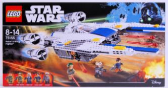 STAR WARS: An original Lego Star Wars set 75155 Rebel U Wing Fighter. As new, sealed, unused.