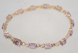 A hallmarked 9ct gold,