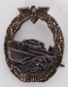 NAZI E-BOAT BADGE