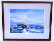 SIGNED LIFE BOAT PRINT