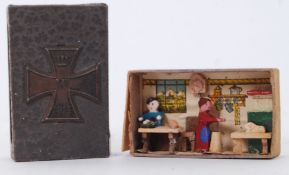 GERMAN MATCHBOX DIORAMA: