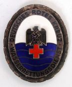 NAZI RED CROSS BADGE: