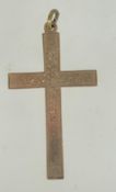 A vintage rolled gold crucifix. Marked rolled gold. Measures approx 4 cms.