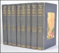 A set of 8 ( eight ) Art Deco book bindi