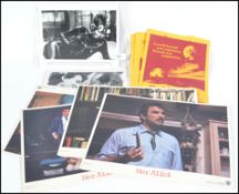 A collection of film promotional photo's