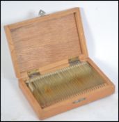 A vintage 20th century cased set of micr