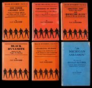 Fleischer (Nat) Black Dynamite The Story of the Negro in Boxing, vols 1 to 5, 8vo,