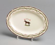 A Neale creamware platter from the 