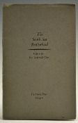 Hamilton, David - signed rare 'The South Sea Britherhood - Golf at the Fort Baskerville Club' publ'd