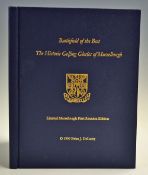 Musselburgh Golf Links - signed by the author Brian DeLacey titled 