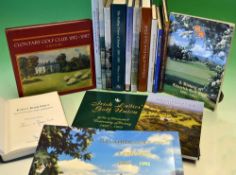 Irish Golf Club Centenary History books (16) - to incl signed - 
