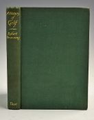 Browning, Robert - 'A History of Golf The Royal and Ancient Game' 1st ed 1955, J M Dent & Sons,
