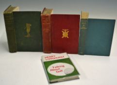 Various golf books (4) to include George W Beldam - 
